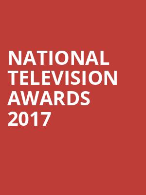 National Television Awards 2017 at O2 Arena